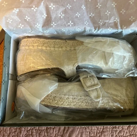 Womens Sun & Stone Poppyy Buckle Espadrille Mary Jane’s Size 9 - Picture 8 of 10